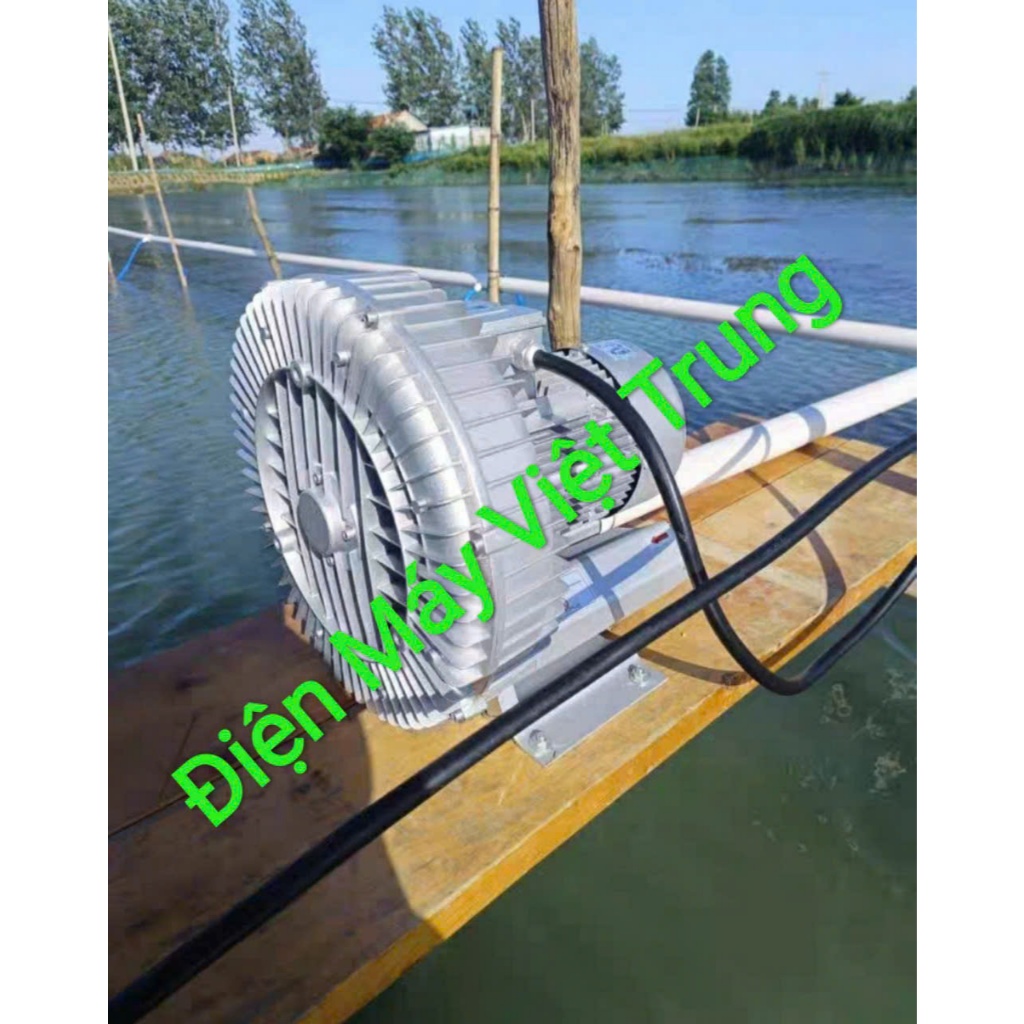 Máy sục oxy con sò 750w sục oxy bể nuôi cá,bể kanet,bể xử lí nước thải