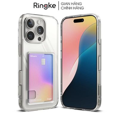 Ốp lưng iPhone 16 Pro Max / 16 Pro / 16 Plus / 16 RINGKE Fusion Card