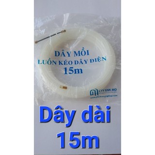 Dây mồi luồn dây điện âm tường qua ống ghen chôn sẵn 5M- 10M- 15M- 20M