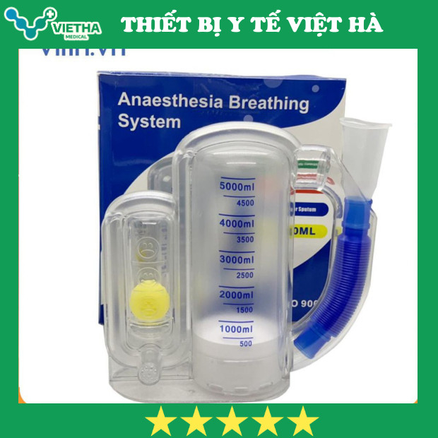 Dụng cụ tập thở, tập thổi phế dung kế