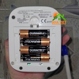 [4 VIÊN] Pin duracell aa Alkaline 1.5v  máy đo huyết áp omron dùng cho khóa cửa điện tử vân tay