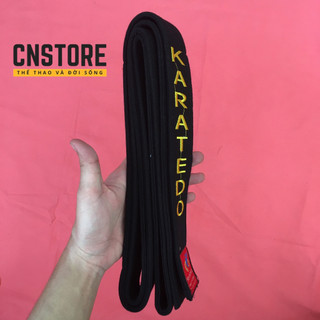 Đai Đen Karate Dày Dặn Bền Chắc Loại Tốt