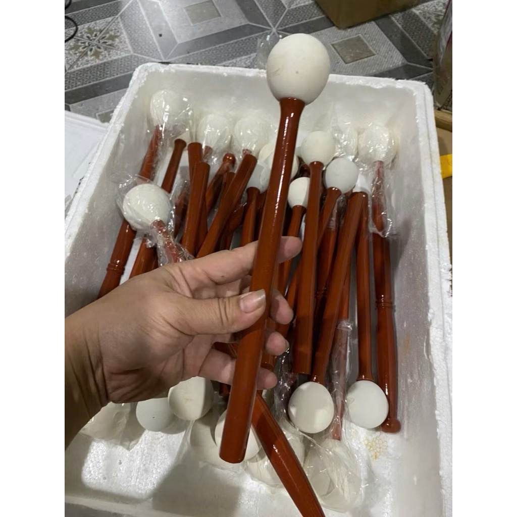 Dùi Mõ Cao Su - Các Cỡ Dùi Mõ Đài Loan