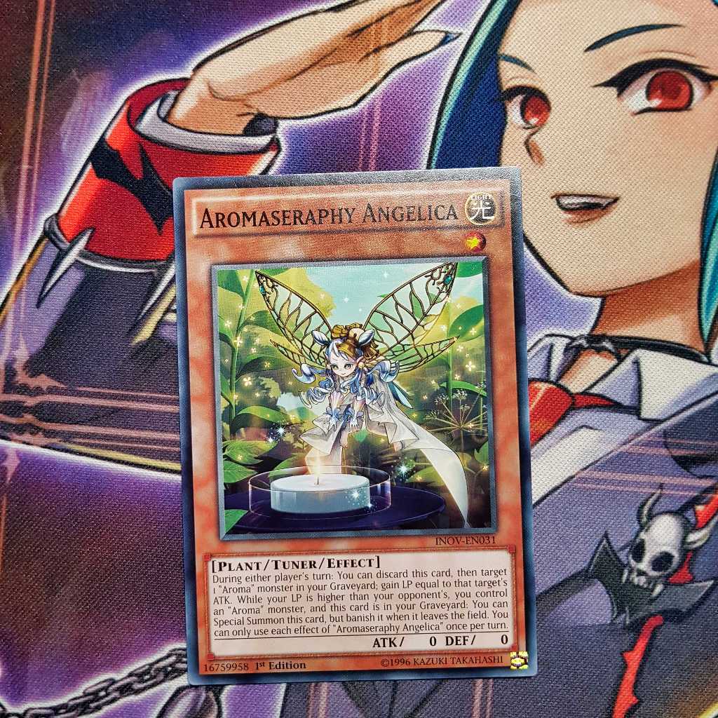 Thẻ bài Yugioh chính hãng | Aromaseraphy Angelica | INOV Common