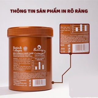 Kem ủ tóc hấp tóc BIOTIN COLLAGEN SALUTING 1000ML