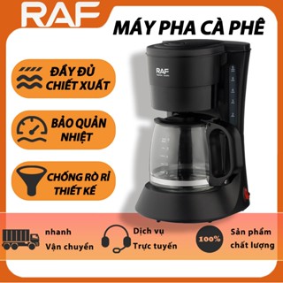 RAF Máy pha cà phê Dạng đồng hồ cát tự động Dung tích lơn 500ml Nhiều Chức Năng Nhỏ Phù Hợp Cho Gia Đình Gọn