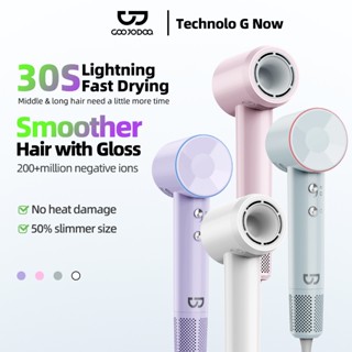 Máy Sấy Tóc Goojodoq 3 Trong 1 Chuyên Nghiệp Ion Âm phút 3 Phút Nhanh Khô Máy Sấy Tóc Nóng 1500W