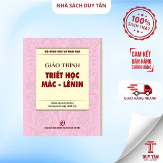  Sách - Giáo trình triết học Mác - LêNin   Dành cho bậc đại học hệ chuyên lý luận chính trị  - NXB Chính Trị 