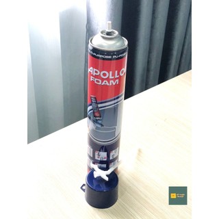Keo bọt nở Foam Apollo 750ml (dùng vòi và dùng với súng bắn keo bọt nở)