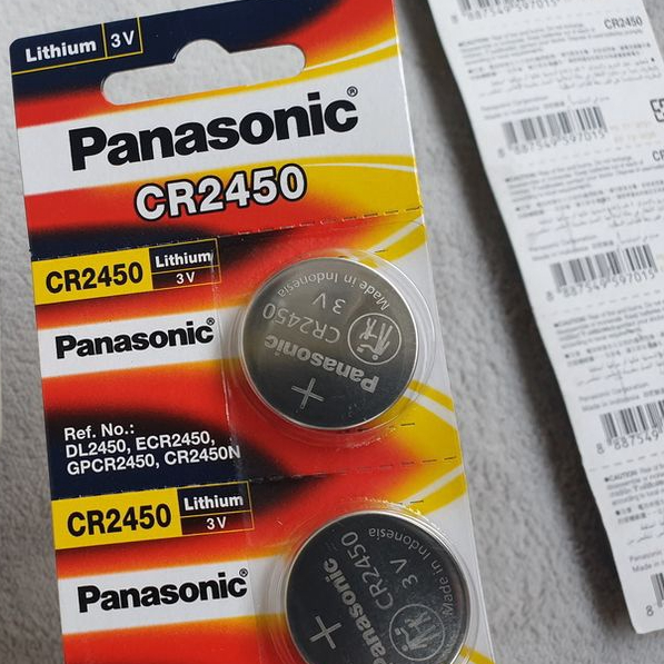 Vỉ 01 viên cúc áo Panasonic CR2450