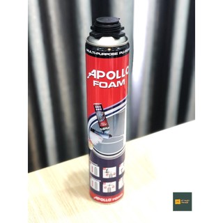 Keo bọt nở Foam Apollo 750ml (dùng vòi và dùng với súng bắn keo bọt nở)