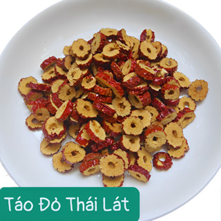 1Kg Táo Đỏ Cắt Lát Sấy Khô Dẻo Ngọt, Táo Tân Cương Thái Khoanh Loại Đẹp,Nấu Chè,Pha Trà Tốt Sức Khỏe