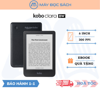 Máy đọc sách Kobo Clara BW | 6Inch Carta 1300 | 16GB | Kháng nước IPX8