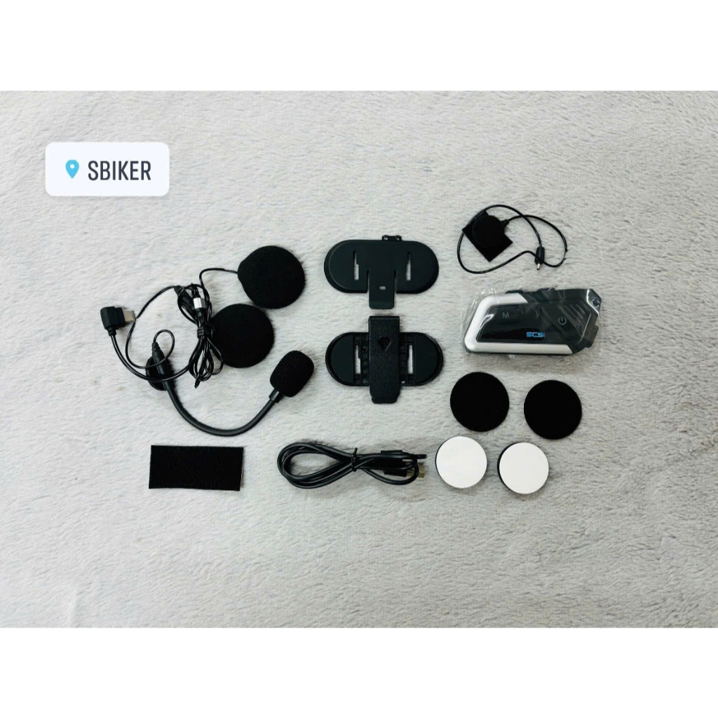 Tai Nghe Nón Bảo Hiểm Scs S9x Mũ Shipper - độc hành