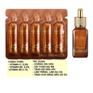 Sét 30 Gói Tinh Chất Vitamin C Sáng Da, Dưỡng Trắng, Mờ Thâm Ohui The First Vitamin Complex 8.0% Sample