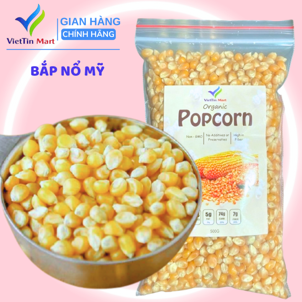 Bắp Nổ Mỹ Viettin Mart 500g