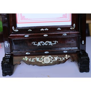 KHUNG ẢNH THỜ GỖ GÕ 20 X 25