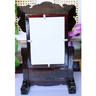 KHUNG ẢNH THỜ GỖ GÕ 20 X 25