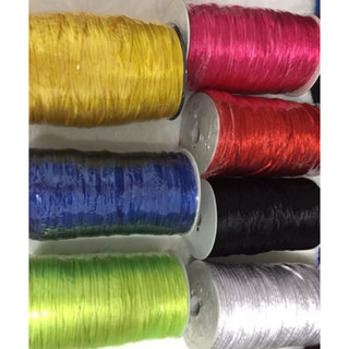 Cuộn dây dù đỏ chất dù bóng size 2.5mm size to dây tim