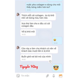Nước pha mực phun xăm, collagen bóng môi