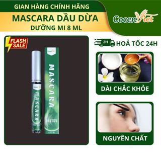 Mascara Dầu Dừa CocenViet, Dầu Dừa Dưỡng Mi Chắc Khỏe Chuốt Mi Giúp Mi Dài Và Dày Đẹp Hơn CM01