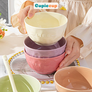Bộ Bát Sứ Ăn Cơm Cao Cấp, Tone Màu Pastel Nhẹ Nhàng Sang Trọng SET006