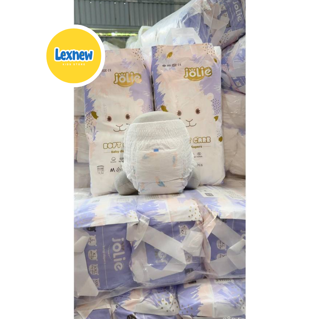 Combo 4 bịch bỉm quần JOLIE cao cấp siêu mềm mại đủ size cho bé yêu giá tại kho