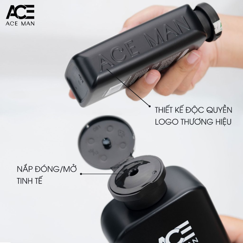 [TẶNG QUÀ] Sữa tắm nam 3 in 1 ACEMAN 320ML sữa tắm gội toàn thân hương nước hoa nam lôi cuốn
