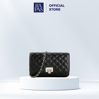 Túi Xách Nữ Đeo Chéo Đeo Vai Sang Trọng Chính Hãng Cầm Tay Dự Tiệc Ô Trám Nắp Gập HAPAS - TDVC20138