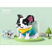 Xếp hình Balody - Chó Bull Pháp (917 miếng ghép) - 7929 (18391)