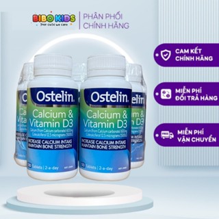 (Date 2027)Canxi cho bà bầu, Ostelin Calcium & Vitamin D3, 130 viên của Úc
