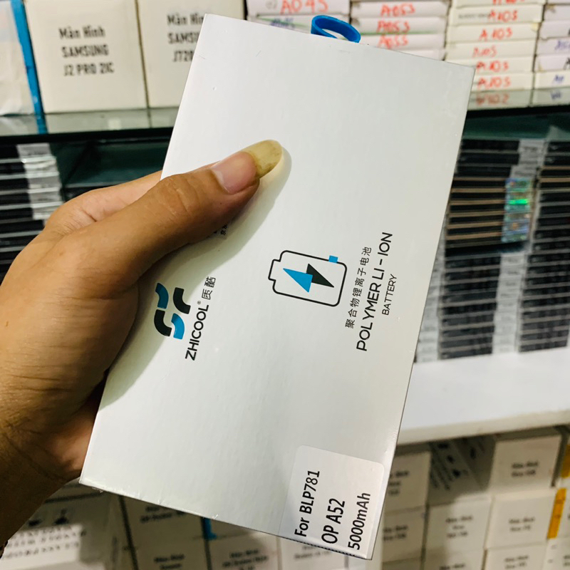 Pin  Zhicool Oppo A52 BLP781 Bảo Hành 1 Năm