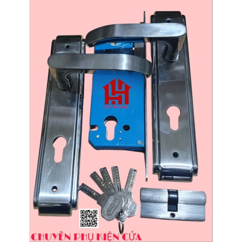 Khóa Tay Gạt Inox Cửa Nhôm / Sắt / Gỗ.