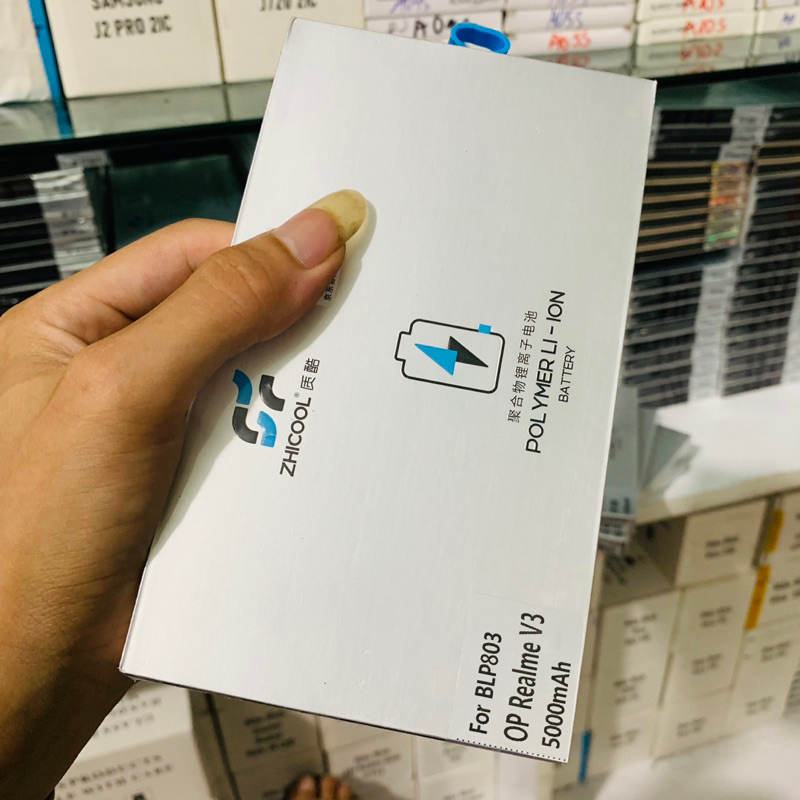 Pin Zhicool BLP803 Realme V3 Dung Lượng Cao Bảo hành 1 năm