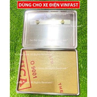 Bộ Khung Biển Số Xe Điện VinFast EVO 200, FELIZ, KLARA INOX D5085