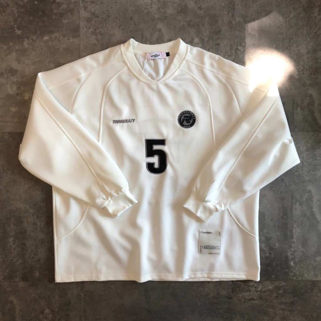 Áo Sweater Bellingham 05,  Sweater Số 5 Vải Nỉ Trơn Dày Dặn Fom Over.