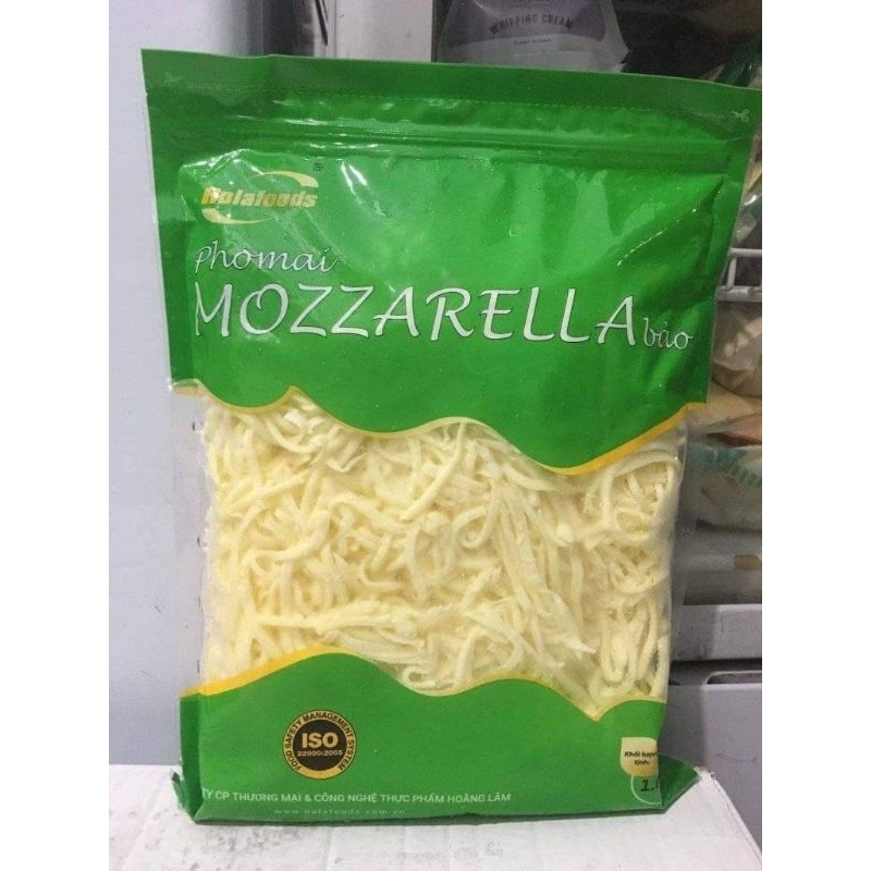 Phô mai mozzarella bào túi 1kg