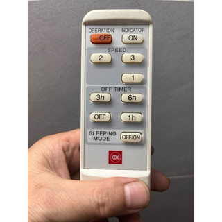 Điều khiển quạt trần KDK .