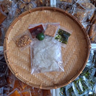  COMBO 5-10 Bánh Tráng Dẻo Ủ Bơ Sốt Bò - Mỡ Hành - Hành Phi - Muối Nhuyễn Tôm 