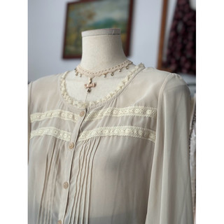 Áo voan mỏng size M