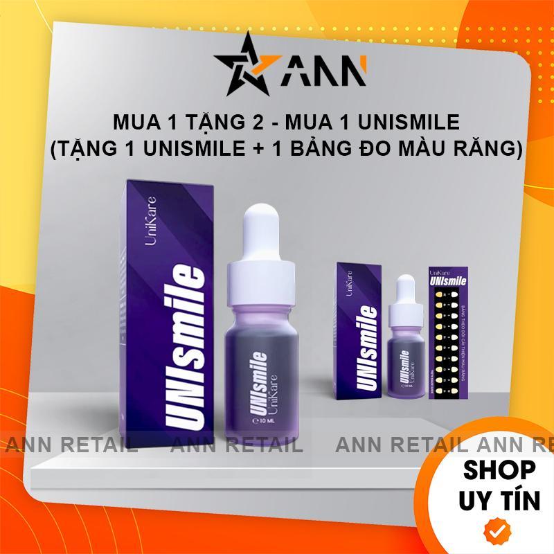 Serum Trắng Răng Unismile - Serum Làm Trắng Răng Sạch Mảng Bám Răng Miệng An Toàn [Chính Hãng]