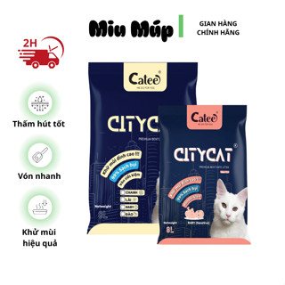 Cát citycat, cát vệ sinh cho mèo vón tốt, khử mùi và ít bụi - City cat 8L