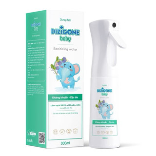 Xịt kháng khuẩn DIZIGONE vệ sinh đồ dùng và bảo vệ da bé