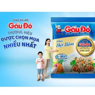 Cháo thịt bằm Gấu Đỏ 5 gói 50g