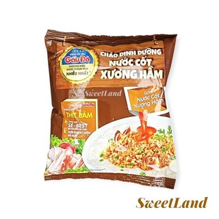 Cháo thịt bằm Gấu Đỏ 5 gói 50g