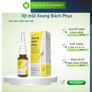 Xịt Mũi Xoang Bách Phục Thái Minh - Lọ 15ml