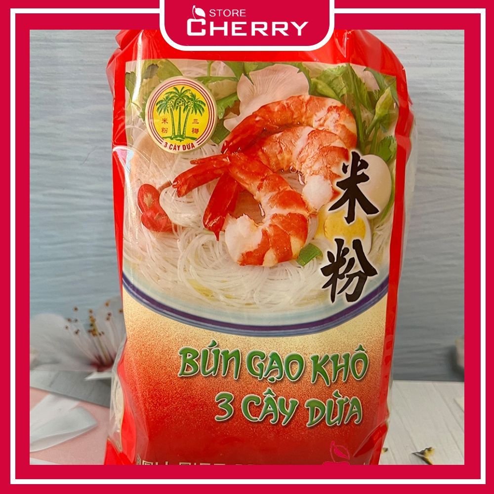 Bún gạo khô 3 cây dừa 500g