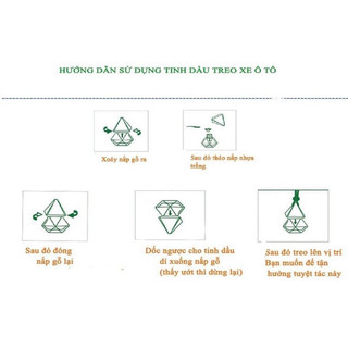 Combo 10 Vỏ Chai tinh dầu treo xe