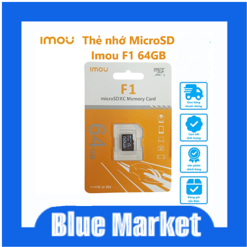 Thẻ nhớ microSDXC F1 IMOU 64Gb