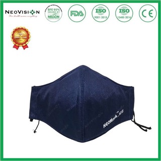 Khẩu trang chống bụi mịn p m 2 5 neomask vc65 - xanh đen